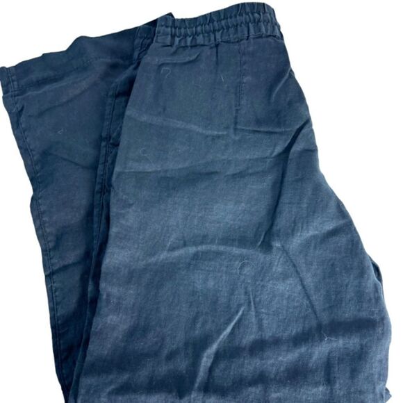 Tommy Bahama Black 100% Linen High Rise Easy Pants Sz S - Picture 5 of 8